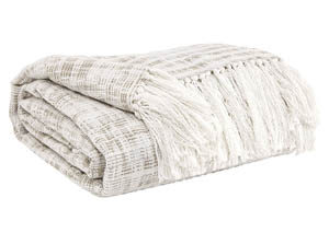 Cassbab Beige Throw,Signature Design by Ashley