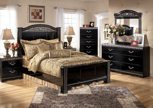 Constellations Queen Poster Bed