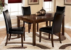 Charrell Black Side Chairs (Set of 2)