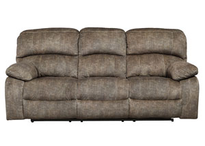 Cannelton Tri-Tone Gray Power Reclining Sofa
