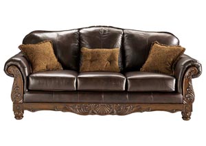 North Shore Dark Brown Sofa,Millennium