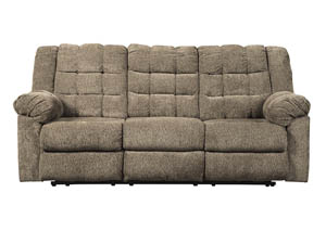 Workhorse Cocoa Reclining Sofa