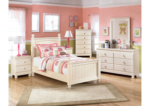 Cottage Retreat Twin Poster Bed,Signature Design by Ashley
