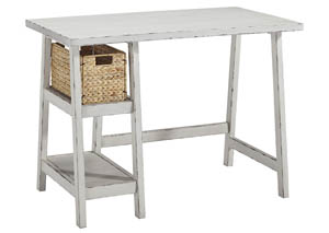 Mirimyn Antique White Home Office Small Desk