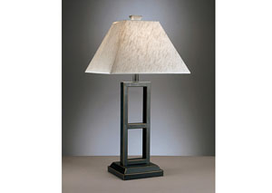 Deidra Black Metal Table Lamp (Set of 2)