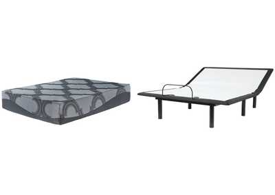 Image for 12 Inch Ashley Hybrid Queen Hybrid Mattress with Adjustable Base
