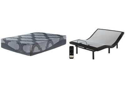 Image for 12 Inch Ashley Hybrid Queen Adjustable Base and Mattress