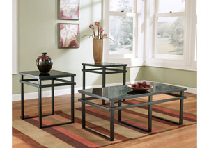 Laney Occasional Table Set (Cocktail & 2 Ends)